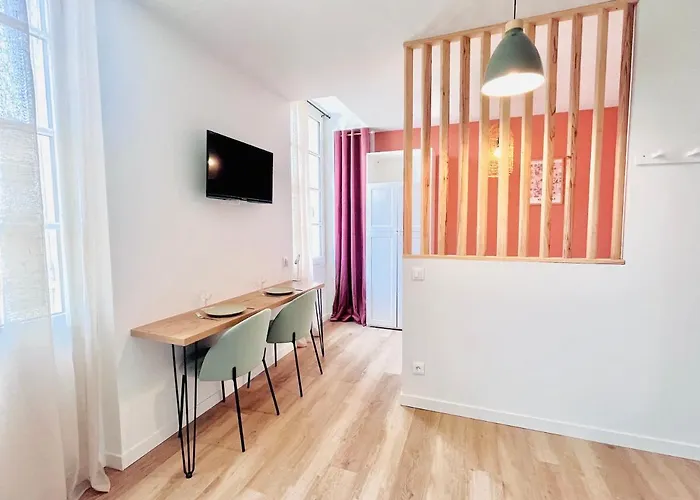 Le Quai 3 - Studio Neuf Lumineux Calme - Clim - Wifi - Gare A 200M